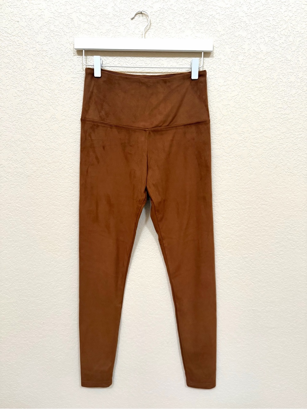 Natural Reflections Knit Leggings - Saddle Suede